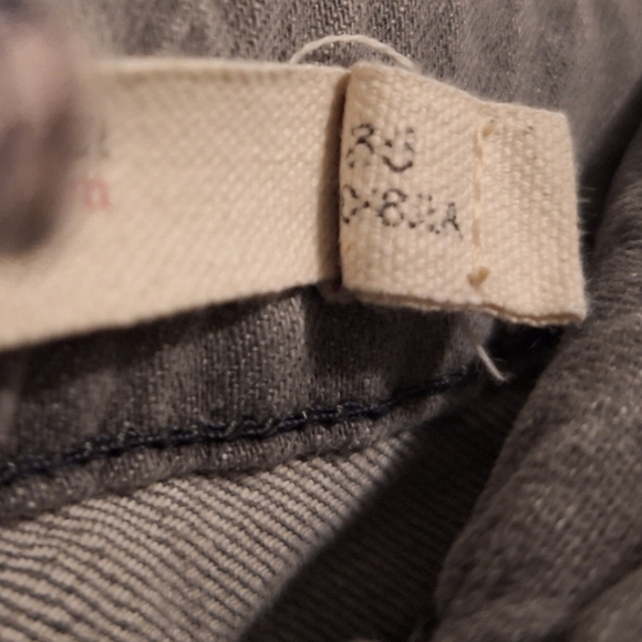 Grey short-leg jeans - Picture 2 of 7